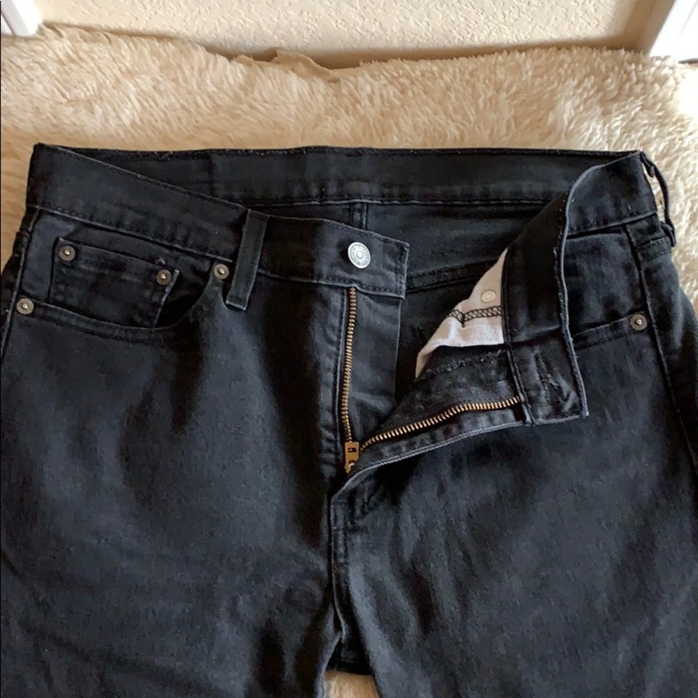 Levi’s 510 Men’s Black Skinny Fit Flex Jeans - Picture 6 of 9